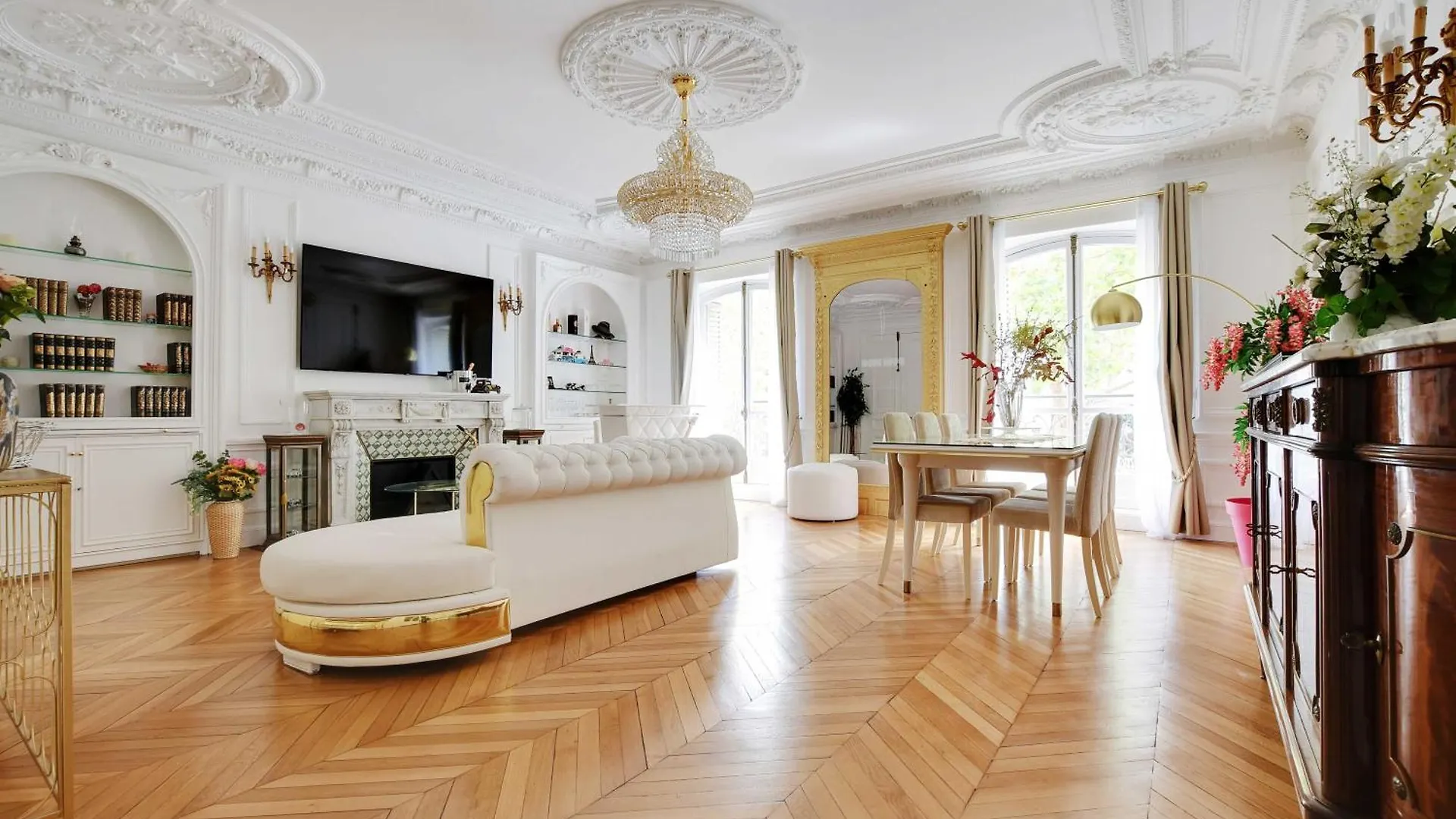 Luxurious Flat - 4Bd8P - Arc De Triomphe Apartment Paris France